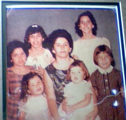 CARMEN'S MOTHER ESTER AND 5 OF HER SISTERS!